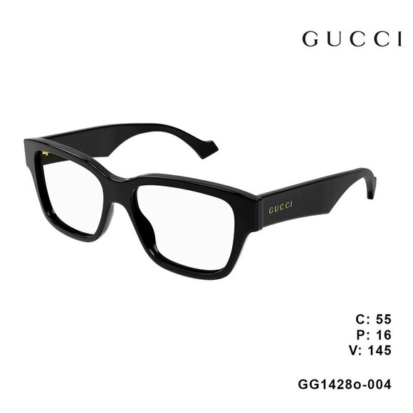 Gucci GG1428o-004 55mm New Eyeglasses - Picture 1 of 2